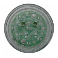 9 LED 2" Auxiliary Light - Red, White or Blue (Chrome or Clear Lens)