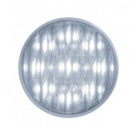 9 LED 2" Auxiliary Light - Red, White or Blue (Chrome or Clear Lens)