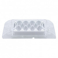 13 LED Reflector Rectangular Clearance/Marker Light - Amber or Red LEDs (Clear Lens)