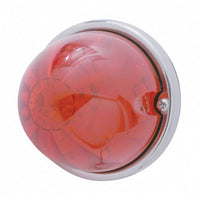 17 LED Watermelon Flush Mount Kit With Low Profile Bezel - Amber or Red LEDs (Amber, Red or Clear Lens)