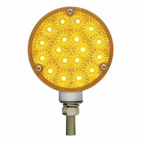36 LED Reflector Double Face Turn Signal Light - Amber & Red LEDs (Amber & Red or Clear Lens)