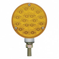 36 LED Reflector Double Face Turn Signal Light - Amber & Red LEDs (Amber & Red or Clear Lens)