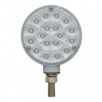 36 LED Reflector Double Face Turn Signal Light - Amber & Red LEDs (Amber & Red or Clear Lens)