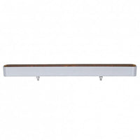 United Pacific - 14 LED 12" Turn Signal Light Bar With Bezel - Amber LEDs (Amber or Clear Lens)