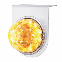 Stainless Light Bracket With 17 LED Watermelon Reflector Light - Amber LEDs (Amber or Clear Lens)