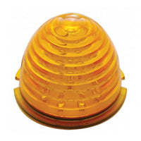 17 LED Beehive Flush Mount Kit With Low Profile Bezel - Amber LEDs (Amber or Clear Lens)
