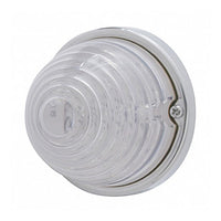 17 LED Beehive Flush Mount Kit With Low Profile Bezel - Amber LEDs (Amber or Clear Lens)