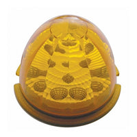 17 LED Reflector Watermelon Flush Mount Kit With Low Profile Bezel - Amber or Red LEDs (Amber, Red or Clear Lens)