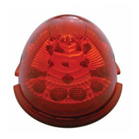 17 LED Reflector Watermelon Flush Mount Kit With Low Profile Bezel - Amber or Red LEDs (Amber, Red or Clear Lens)