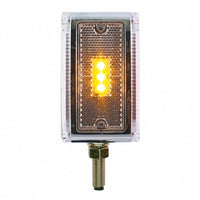 39 LED Reflector Double Face Turn Signal Light (Driver or Passenger Side) - Amber & Red LEDs (Clear Lens)