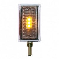 39 LED Reflector Double Face Turn Signal Light (Driver or Passenger Side) - Amber & Red LEDs (Clear Lens)