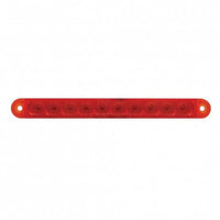 10 LED 6-1/2" Stop, Turn & Tail Light Bar Only - Red or Amber LEDs (Red or Clear Lens)