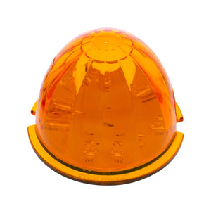 United Pacific - 17 LED Dual Function Watermelon Cab Light - Amber LEDs (Amber Lens)