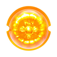 United Pacific - 17 LED Dual Function Watermelon Cab Light - Amber LEDs (Amber Lens)