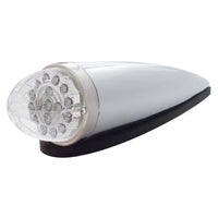 17 LED Dual Function Watermelon Clear Reflector Cab Light Kit - Amber LEDs (Amber or Clear Lens)