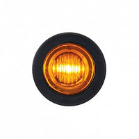3 LED 3/4" Mini Clearance/Marker Light - Amber, Red, Blue, White (Amber, Red or Clear Lens)