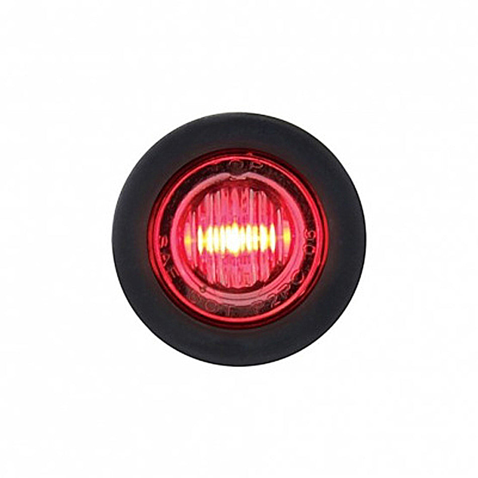 3 LED 3/4" Mini Clearance/Marker Light - Amber, Red, Blue, White (Amber, Red or Clear Lens)