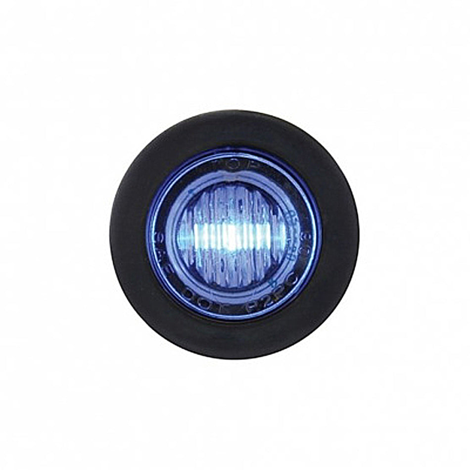 3 LED 3/4" Mini Clearance/Marker Light - Amber, Red, Blue, White (Amber, Red or Clear Lens)