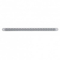 19 LED 12" Reflector Stop, Turn & Tail Light Bar - Red LEDs (Red or Clear Lens)