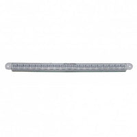 19 LED 12" Reflector Stop, Turn & Tail Light Bar - Red LEDs (Red or Clear Lens)