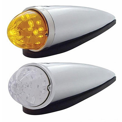 17 LED Dual Function Watermelon Cab Light Kit - Amber LEDs (Amber or Clear Lens)
