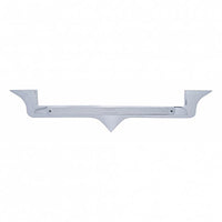Chrome Hood Emblem Trim With 14 LED Light Bar For Kenworth - Amber LEDs (Amber, Clear or Chrome Lens)