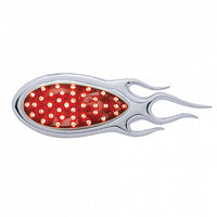 39 LED "Inferno" Auxiliary Light With Flame Bezel - Amber or Red LEDs (Chrome Lens)