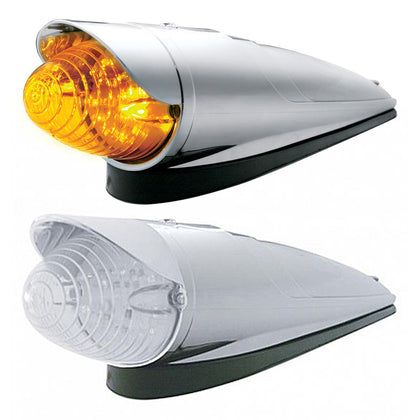 19 LED Beehive Grakon 1000 Cab Light Kit With Visor - Amber LEDs (Amber or Clear Lens)