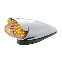 19 LED Reflector Grakon 1000 Cab Light Kit With Visor - Amber LEDs (Amber or Clear Lens)