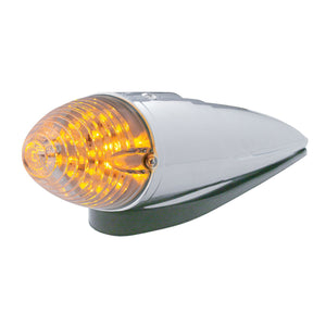 19 LED Beehive Grakon 1000 Style Cab Light Kit - Amber LEDs (Clear, Amber or Chrome Lens)