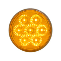 7 LED 4" Reflector Turn Signal Light - Amber LEDs (Amber or Clear Lens)