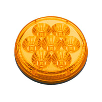 7 LED 4" Reflector Turn Signal Light - Amber LEDs (Amber or Clear Lens)
