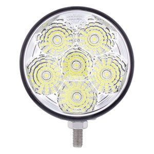 United Pacific - 6 High Power 1 Watt LED 4" Round Spot/Utility Light