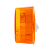 7 LED 2" Round Clearance/Marker Light - Amber or Red LEDs (Amber, Red or Clear Lens)