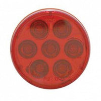 7 LED 2" Round Clearance/Marker Light - Amber or Red LEDs (Amber, Red or Clear Lens)