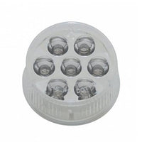 7 LED 2" Round Clearance/Marker Light - Amber or Red LEDs (Amber, Red or Clear Lens)