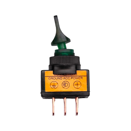 United Pacific - Glow Duck Bill Toggle Switch - Green