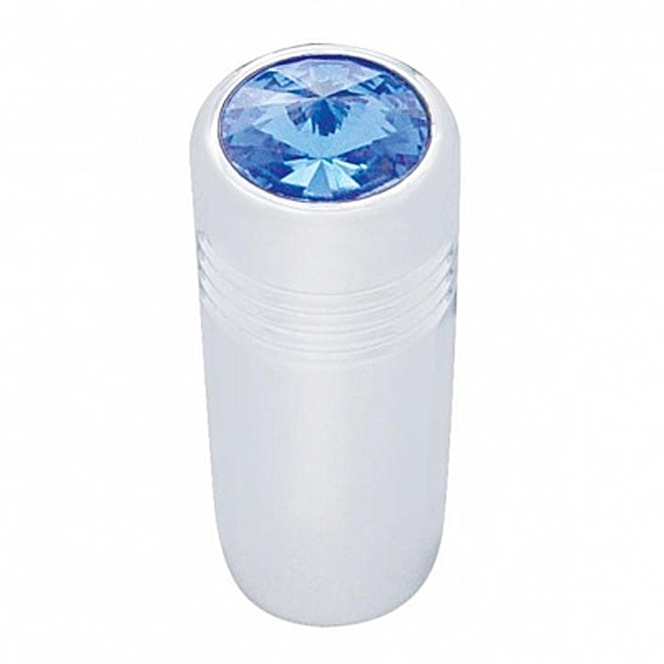 1-5/8" Short Toggle Switch Extension With Color Crystal - Amber, Blue, Green, Purple or Clear Crystal