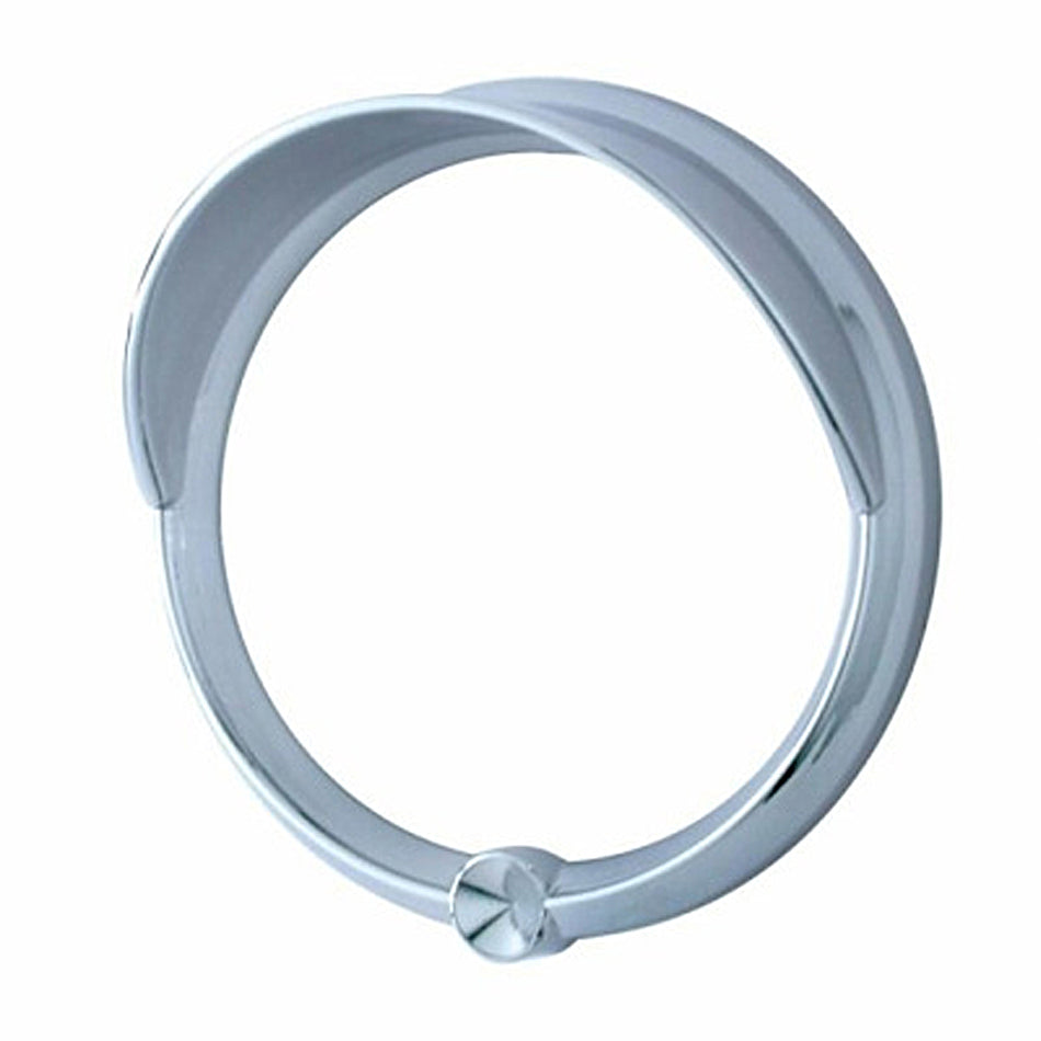 Signature Series Speed/Tachometer Gauge Bezel With Visor For Freightliner - Indented, Blue, Green, Clear, Purple, or Red Crystal
