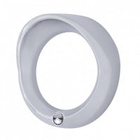 Signature Series Small Gauge Bezel With Visor For 2006+ Peterbilt (Various Colored Crystals)