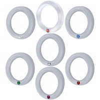 Signature Series Small Gauge Bezel For 2006+ Peterbilt (Various Colored Crystals)