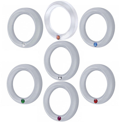 Signature Series Small Gauge Bezel For 2006+ Peterbilt (Various Colored Crystals)