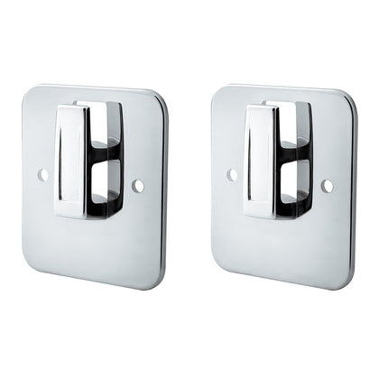 Chrome Plastic Sleeper Cab Coat Hanger Plates For Kenworth T800 (1986-2019), T660 (2008-2016), And T600