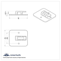 Chrome Plastic Sleeper Cab Coat Hanger Plates For Kenworth T800 (1986-2019), T660 (2008-2016), And T600