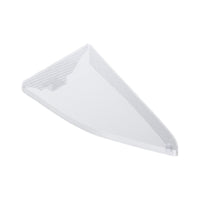 Chrome Triangular Mesh Cover For Freightliner Century (2003-2008) And Columbia (2004-2014) - Driver or Passenger Side