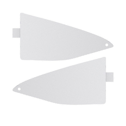 Chrome Triangular Mesh Cover For Freightliner Century (2003-2008) And Columbia (2004-2014) - Driver or Passenger Side