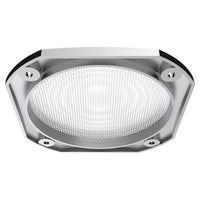 Chrome 4-1/2" Square Speaker Cover For International 9900 (1999-2017), 9400/9300/9200 (1997-2010)