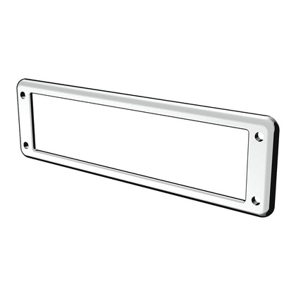 Chrome Plastic Overhead Pocket Bezel For 2000-2010 International 9900/9400/9200
