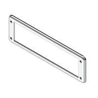 Chrome Plastic Overhead Pocket Bezel For 2000-2010 International 9900/9400/9200