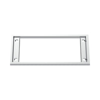 Chrome Plastic A/C Control Dash Panel Bezel For Kenworth W900 (1990-2005) & T800 (1986-2005)